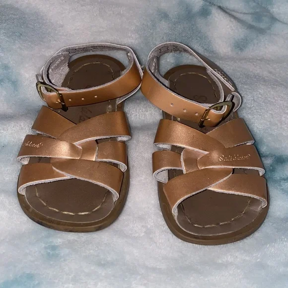 Toddler girl Saltwater sandals size 6 - Picture 2 of 7